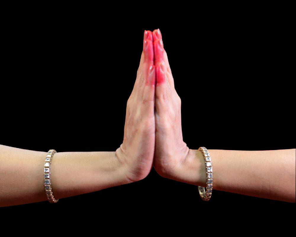 The Anjali mudra