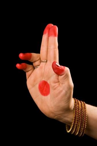 The Ardhapataka mudra