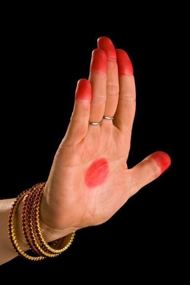The Ardhachandra mudra