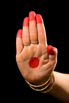 The Pataka mudra
