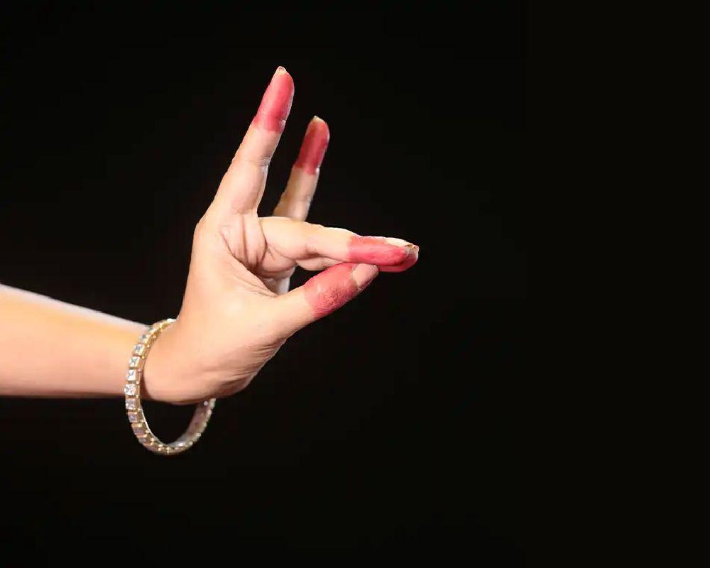 The Simhamukha mudra