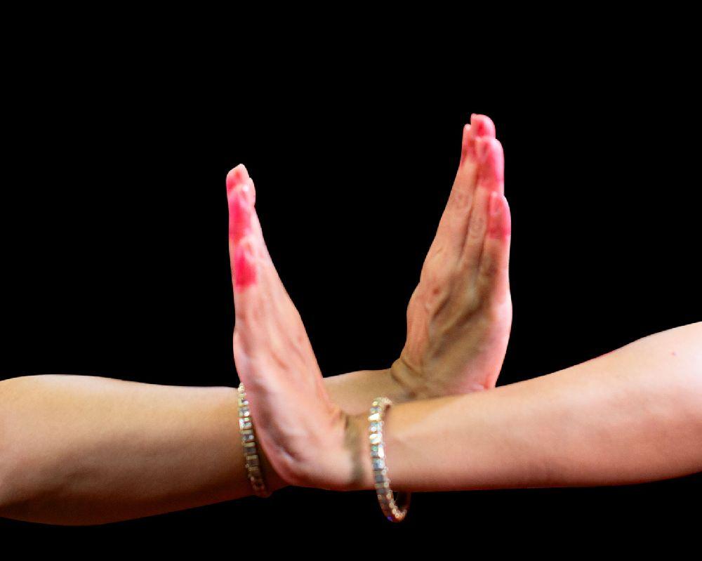 The Swastika mudra